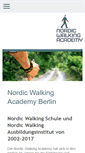 Mobile Screenshot of nordic-walking-berlin.de