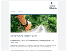 Tablet Screenshot of nordic-walking-berlin.de